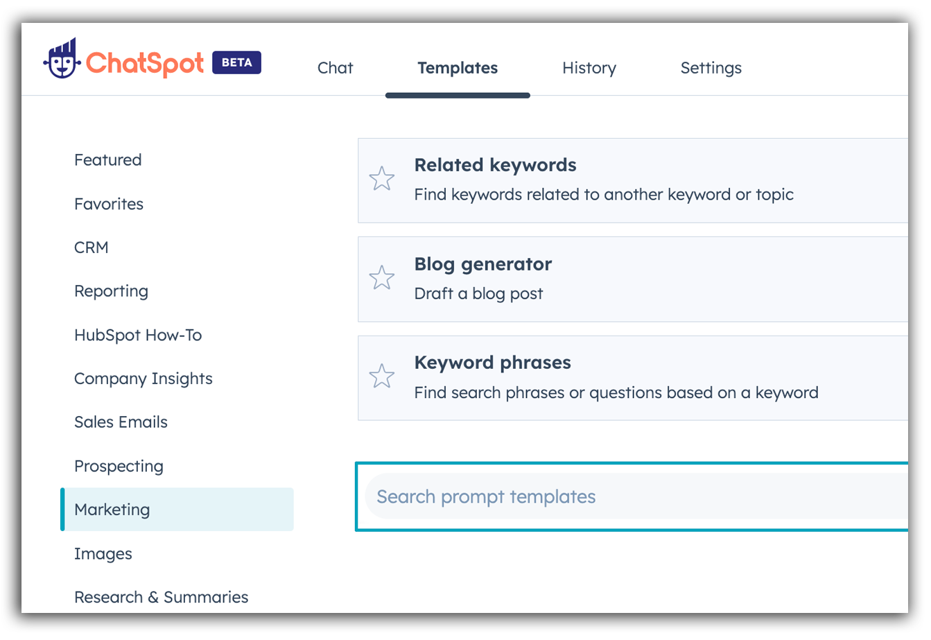 HubSpot-ChatSpot